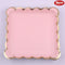 *12pk 19cm Luxe Pink Square Paper Plates